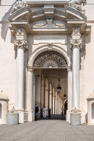 Pałac Kwirynalski w Rzymie — Zdjęcie stockowe