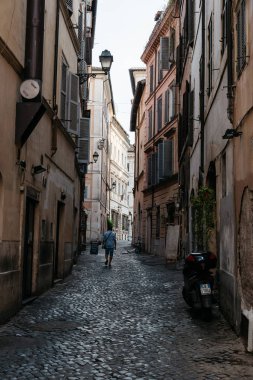 Roma'nın tarihi merkezinde sokak