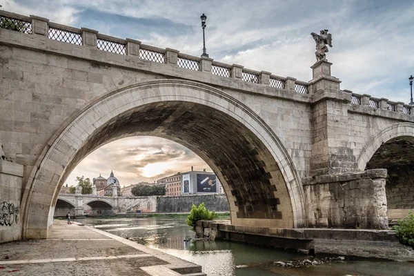 Castel Sant Angelo και γέφυρα — Φωτογραφία Αρχείου