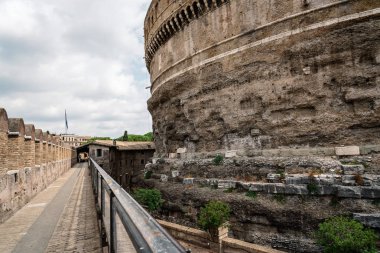  Castel Sant Angelo bir bulutlu yaz gün