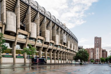 Santiago Bernabeu Stadyumu. Rea geçerli stadyumda olduğunu