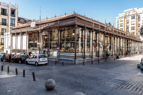 Mercado de San Miguel en Madrid — Foto de Stock