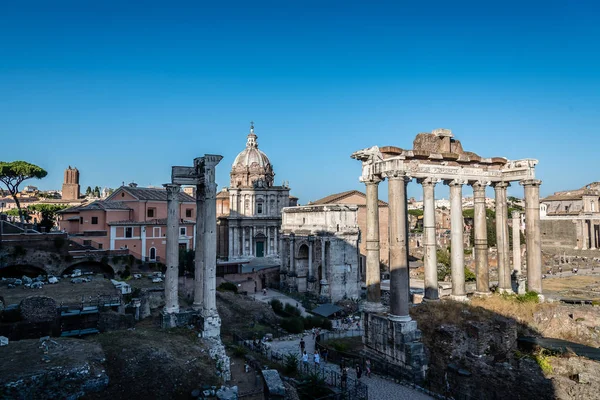 Vista do Fórum de Roma — Fotografia de Stock