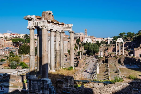 Vista do Fórum de Roma — Fotografia de Stock