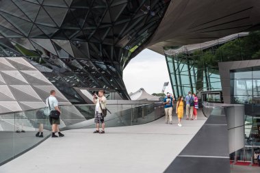 Bmw Welt Münih'te Dış çekim