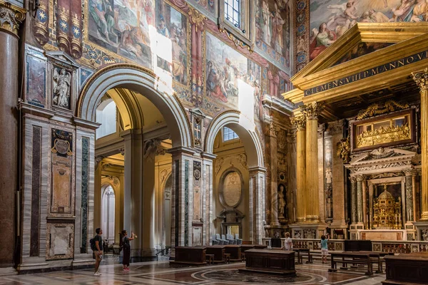 Archbasilica St John Lateránské baziliky v Římě — Stock fotografie