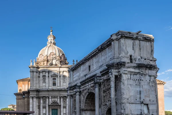 Vista do Fórum de Roma — Fotografia de Stock