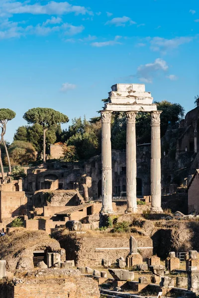 Vista do Fórum de Roma — Fotografia de Stock