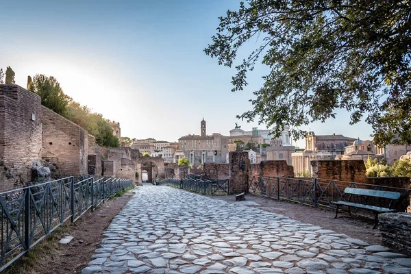 Veduta del Forum di Roma — Foto Stock