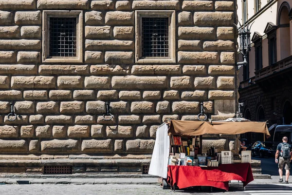 Палаццо Строцци во Флоренции — стоковое фото