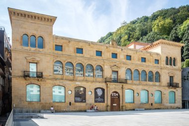 Açık görünümü, Müzesi, San Telmo San Sebastian içinde