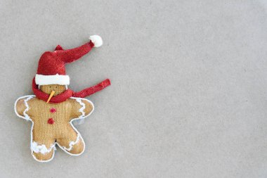 Noel tatili rustik özgeçmişlerine süsler