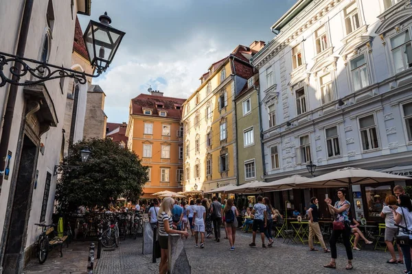 Calle en el centro histórico de Graz —  Fotos de Stock