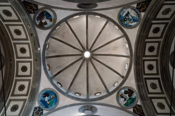 Interno della Cupola della Cappella Pazzi — Foto Stock