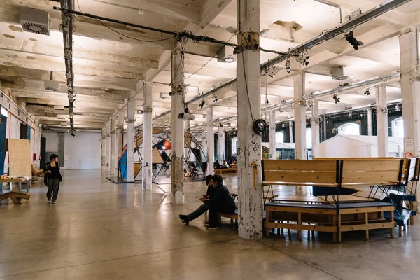 Centro de arte Matadero en Madrid — Foto de Stock