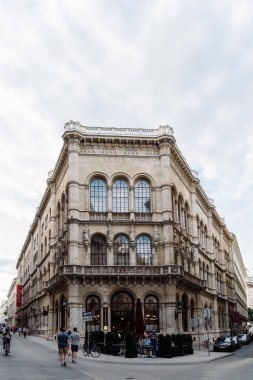 Cafe orta tarihi şehir merkezi Viyana