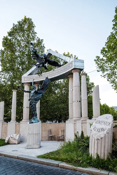 Budapeşte 'deki Alman İşgali Mağdurları Anıtı — Stok fotoğraf