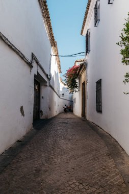 Cordoba Yahudilik eski tipik sokak