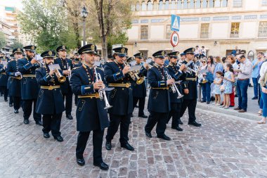 Müzik grubu Paskalya alayı Cordoba.