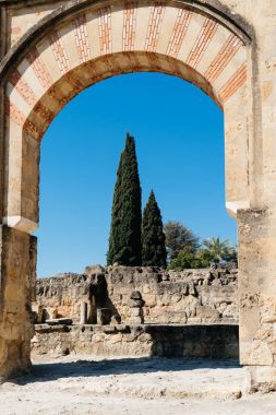 Medine Azahara Cordoba kalıntıları görünümünü