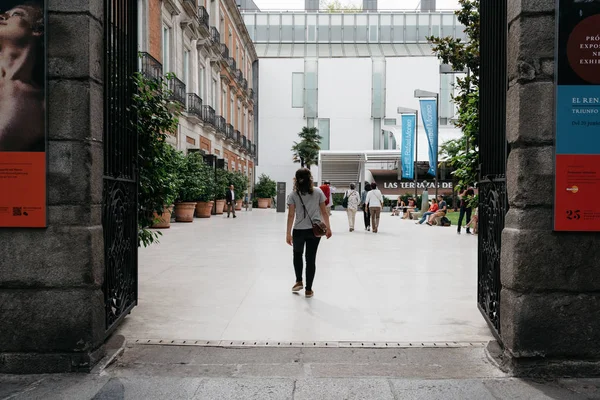 Thyssen Müzesi Madrid için ana giriş