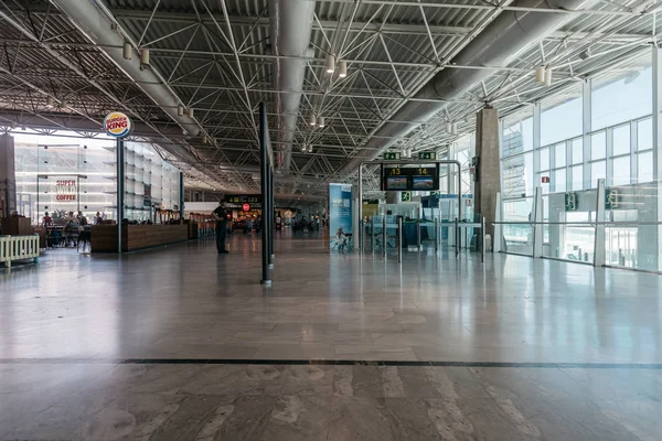 Boarding gates at Fuerteventura airport — Stock Photo, Image