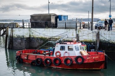 Bir Cobh limanında Denizcilik gemi
