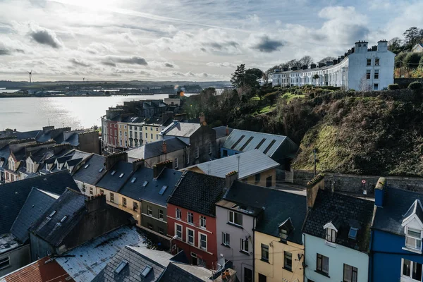Picturesque view of the Irish city of Cobh — Stock Photo, Image