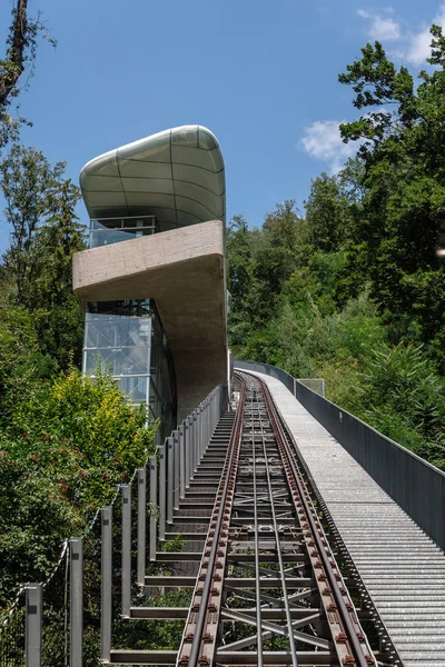 Arquitetura moderna Estação Funicular — Fotografia de Stock