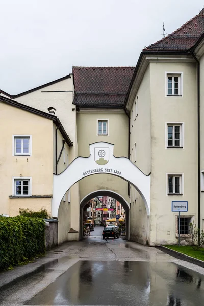 Rattenberg miasteczko in Tirol — Zdjęcie stockowe