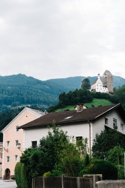 Schwaz Tyrol küçük bir kasabada