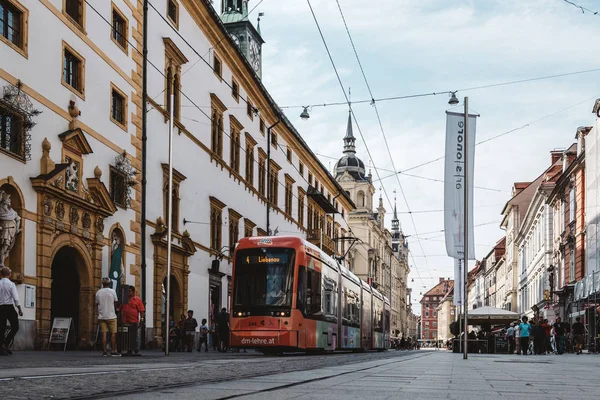 Calle en el centro histórico de Graz — Foto de Stock