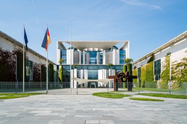 The Bundeskanzleramt, German Federal Chancellery in Berlin clipart
