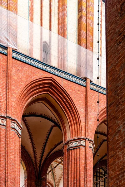 Kyrkan St Nicholas i Wismar — Stockfoto