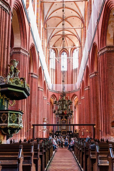 La Chiesa di San Nicola a Wismar — Foto Stock