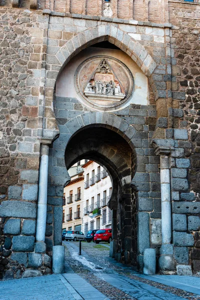 Puerta del Sol Puerta de Toledo, España —  Fotos de Stock