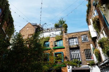 Neals Yard Court, Seven Dials, Covent Garden, Londra