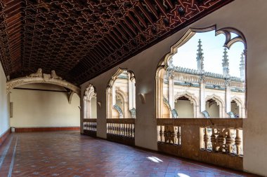 Toledo, İspanya 'daki San Juan de los Reyes Manastırı.