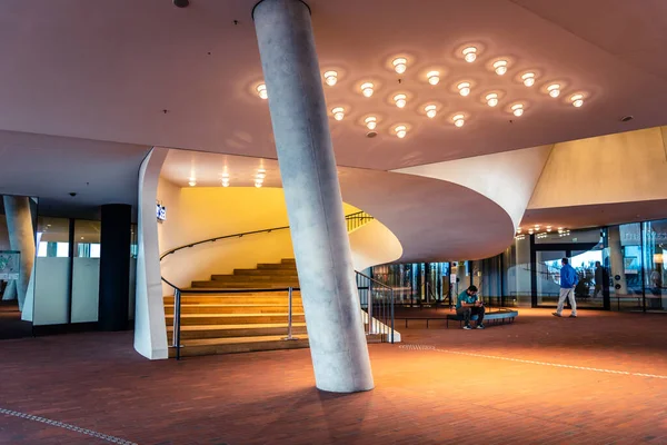 Elbphilharmonie nebo Labská filharmonie v Hamburku — Stock fotografie