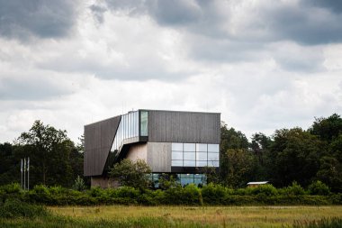 Cuxhaven 'daki Schleswig-Holstein Wadden Denizi Ulusal Parkı Ziyaretçi Merkezi