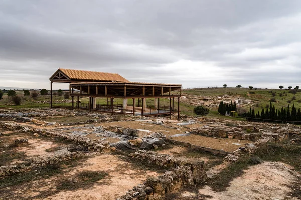 Sito archeologico di Ercavica, Guadalajara, Spagna . — Foto Stock