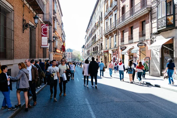 Madrid 'de Paskalya haftası Borriquita alayı — Stok fotoğraf