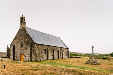 Brittany 'deki Pointe Saint Mathieu Şapeli