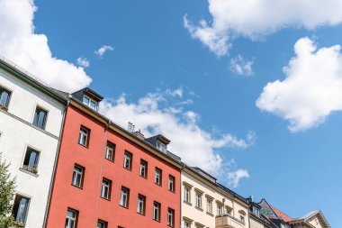 Berlin Mitte 'deki Scheunenviertel semtinde geleneksel binalar