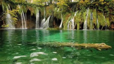 Plitvice Gölleri ve şelaleler Hırvatistan