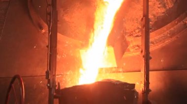 Metal eritme ve dökülme