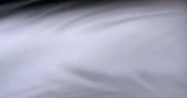 Кристаллическая Песчинка Черном Фоне Большой Кадр — стоковое видео