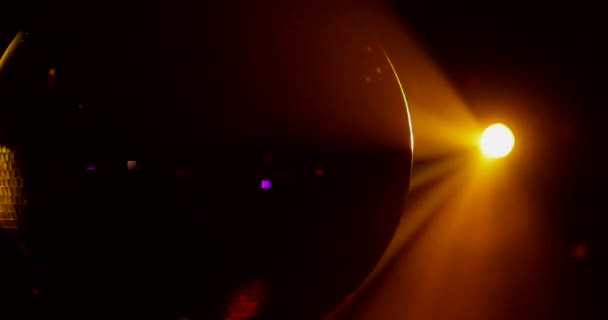 等离子球灯 特斯拉线圈实验带电 等离子灯特写 美丽的背景 迪斯科灯光背景 慢动作4K视频 — 图库视频影像