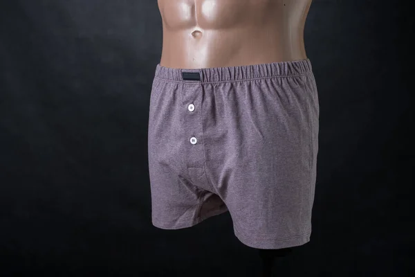 Men's underpants on a mannequin. On an isolated background. — Stock Photo, Image