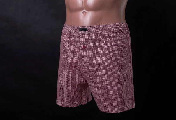 Men's underpants on a mannequin. On an isolated background. — Stock Photo, Image